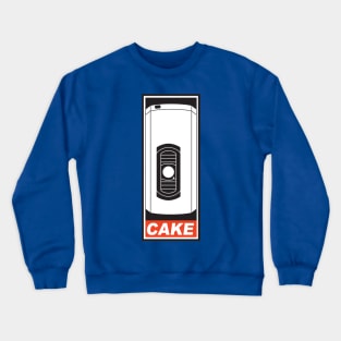 Cake is a Lie Crewneck Sweatshirt